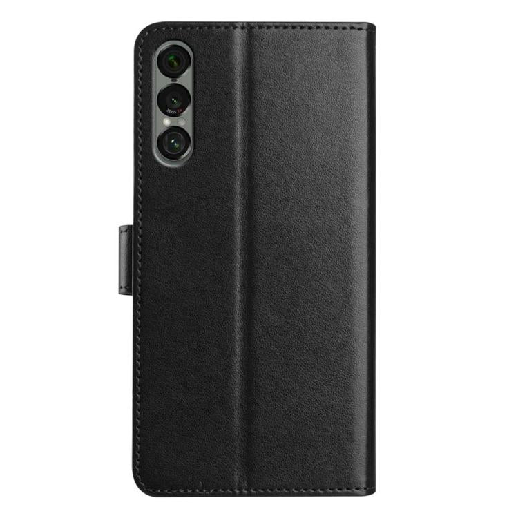 For Sony Xperia 1 VII Lambskin 8-card Slot Leather Phone Case