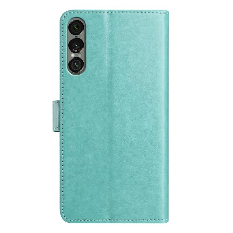 For Sony Xperia 1 VII Lambskin 8-card Slot Leather Phone Case
