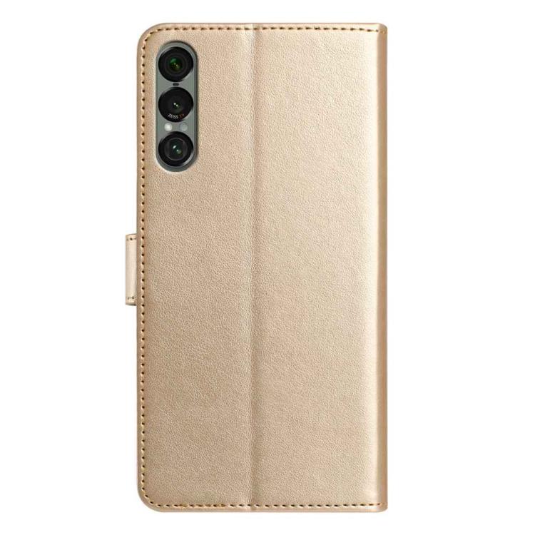 For Sony Xperia 1 VII Lambskin 8-card Slot Leather Phone Case