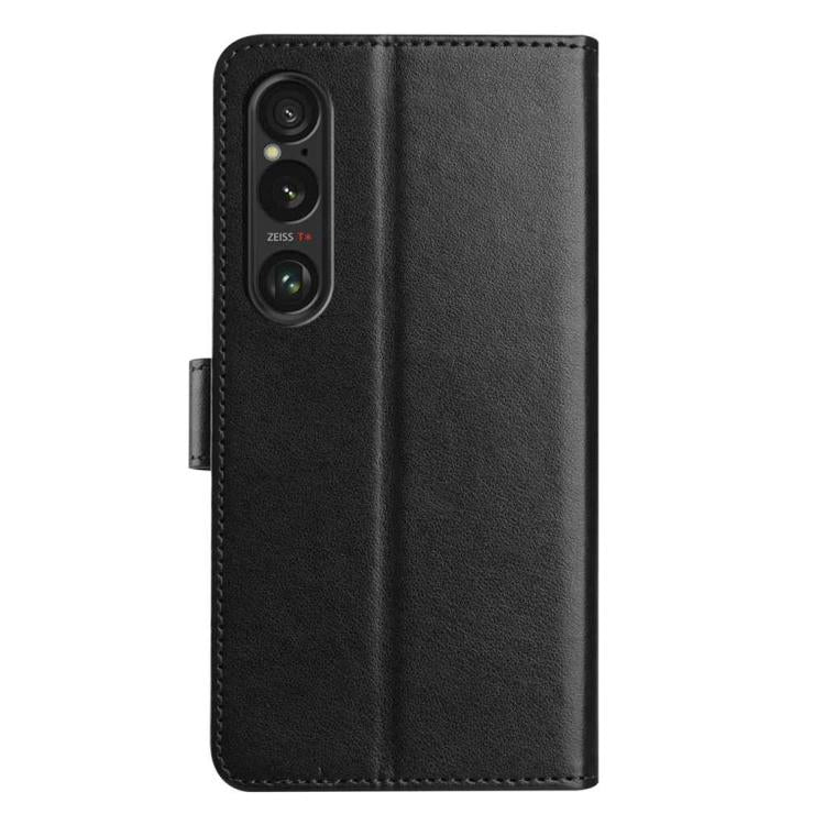For Sony Xperia 1 VI Lambskin 8-card Slot Leather Phone Case