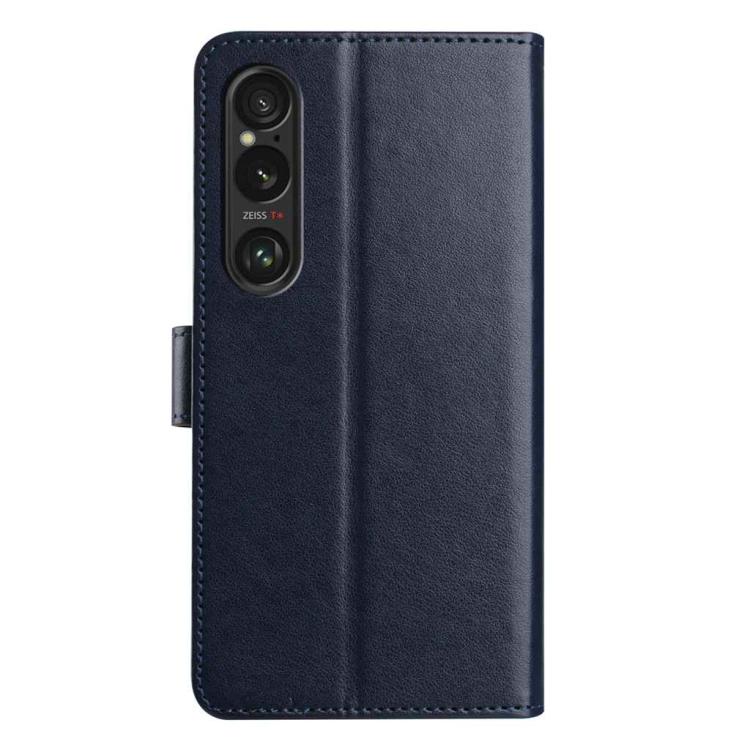 For Sony Xperia 1 VI Lambskin 8-card Slot Leather Phone Case