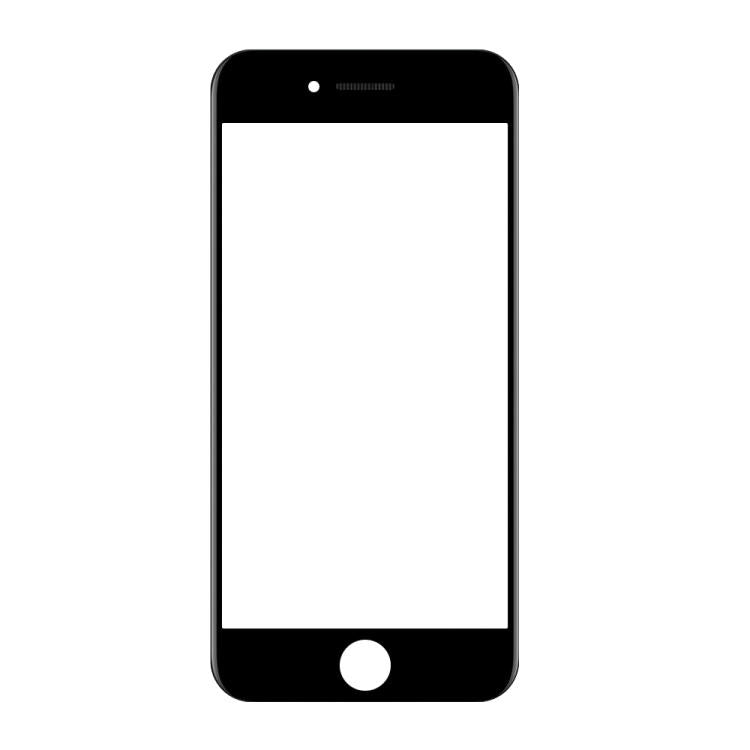 For iPhone 8 Plus / 7 Plus Do As You Wish Silk Screen Printed HD Tempered Glass Film