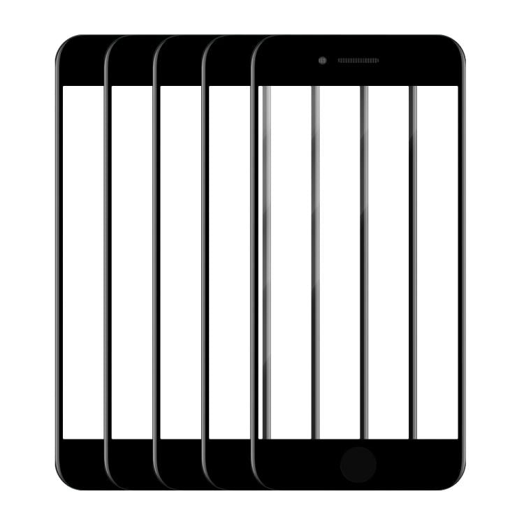 For iPhone 8 Plus / 7 Plus 5pcs / Pack Do As You Wish Silk Screen Printed HD Tempered Glass Film