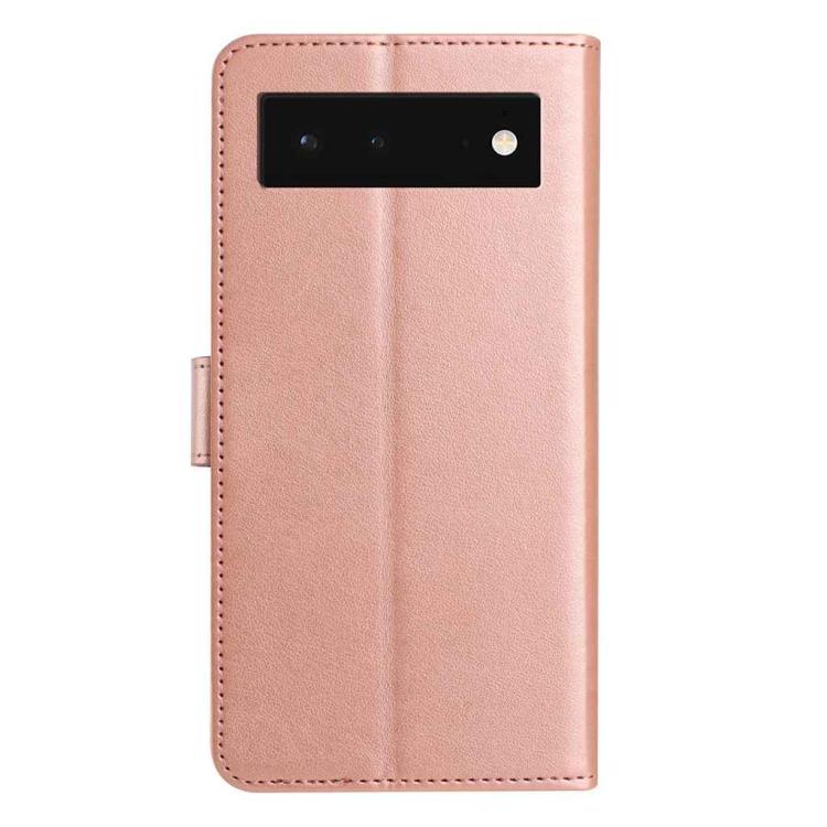 For Google Pixel 6 Lambskin 8-card Slot Leather Phone Case