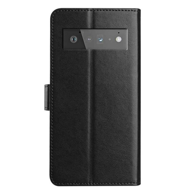 For Google Pixel 6 Pro Lambskin 8-card Slot Leather Phone Case