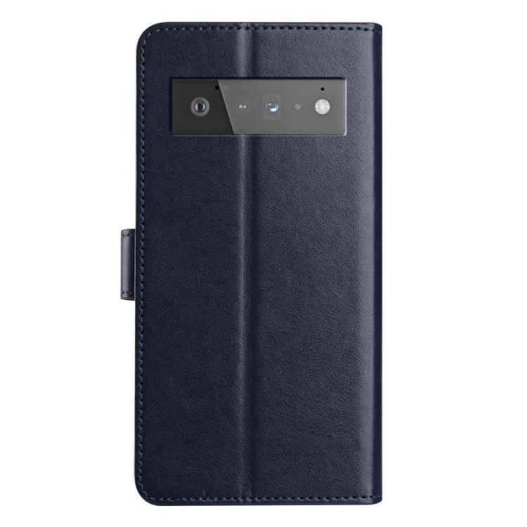 For Google Pixel 6 Pro Lambskin 8-card Slot Leather Phone Case