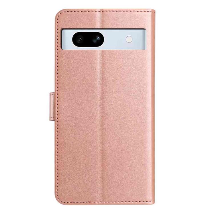 For Google Pixel 7a Lambskin 8-card Slot Leather Phone Case