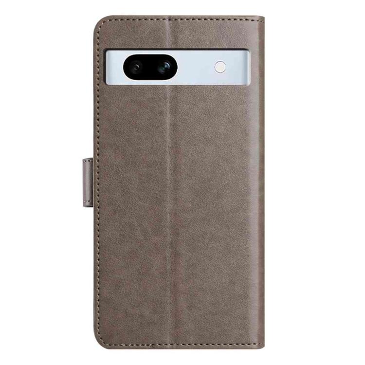 For Google Pixel 7a Lambskin 8-card Slot Leather Phone Case