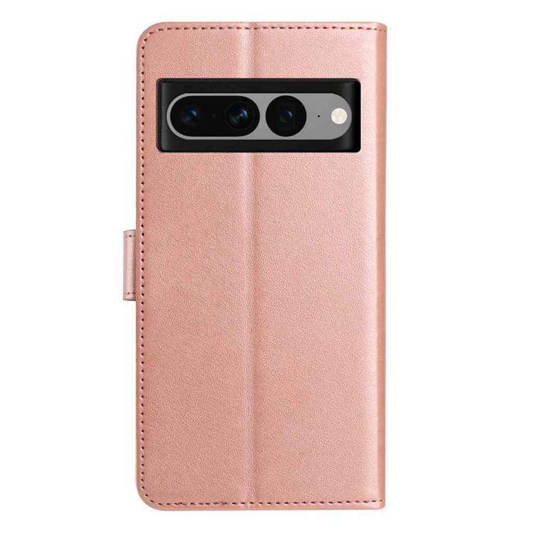 For Google Pixel 7 Pro 5G Lambskin 8-card Slot Leather Phone Case