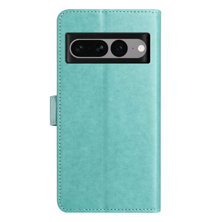 For Google Pixel 7 Pro 5G Lambskin 8-card Slot Leather Phone Case