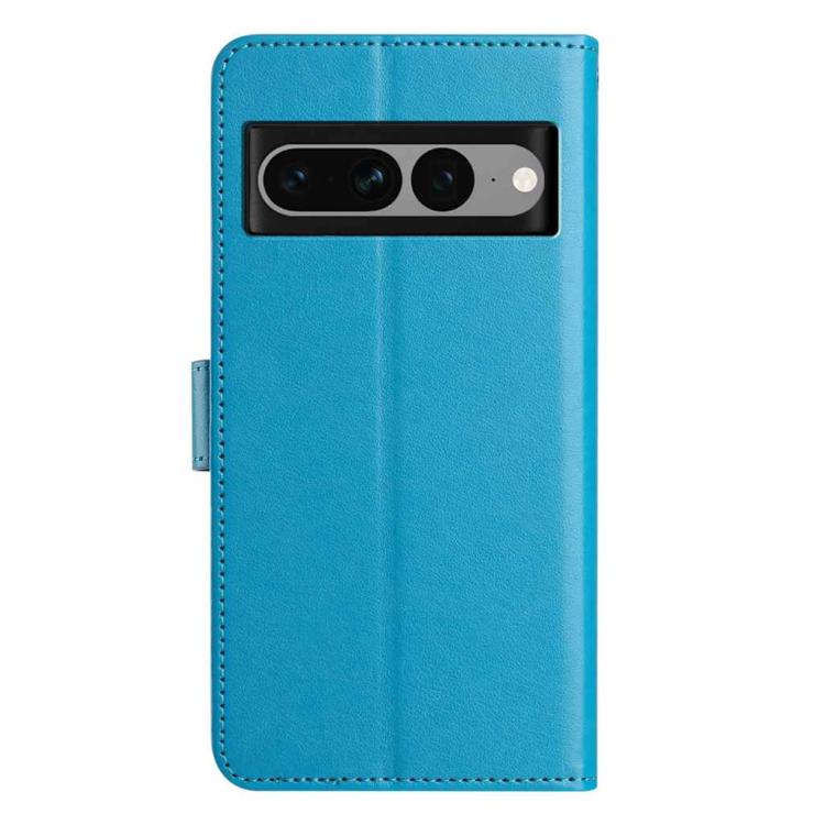 For Google Pixel 7 Pro 5G Lambskin 8-card Slot Leather Phone Case