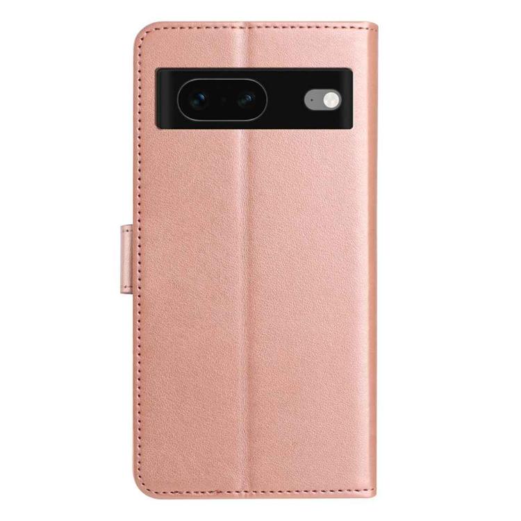 For Google Pixel 7 5G Lambskin 8-card Slot Leather Phone Case