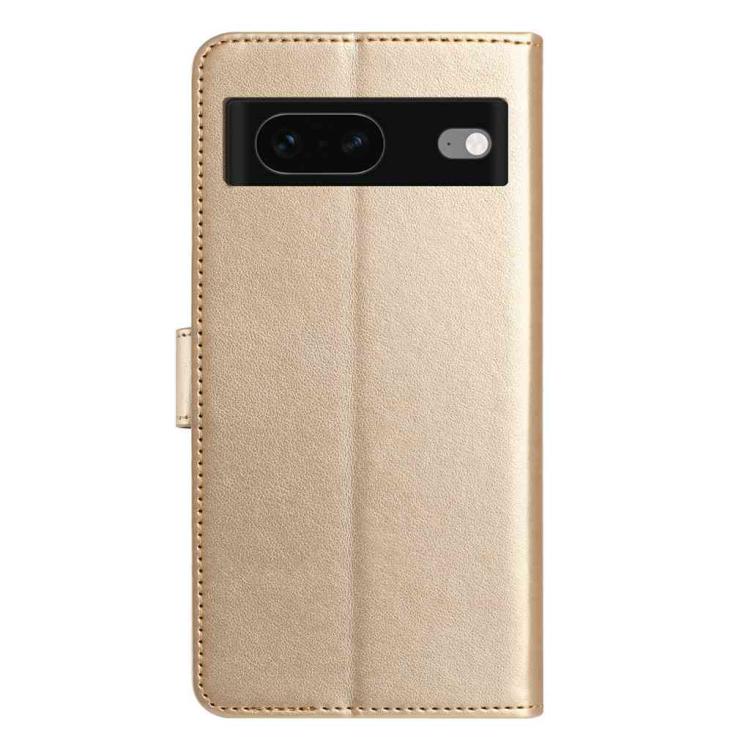 For Google Pixel 7 5G Lambskin 8-card Slot Leather Phone Case