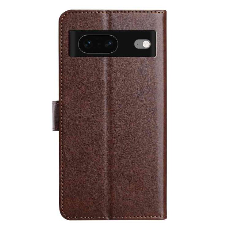 For Google Pixel 7 5G Lambskin 8-card Slot Leather Phone Case