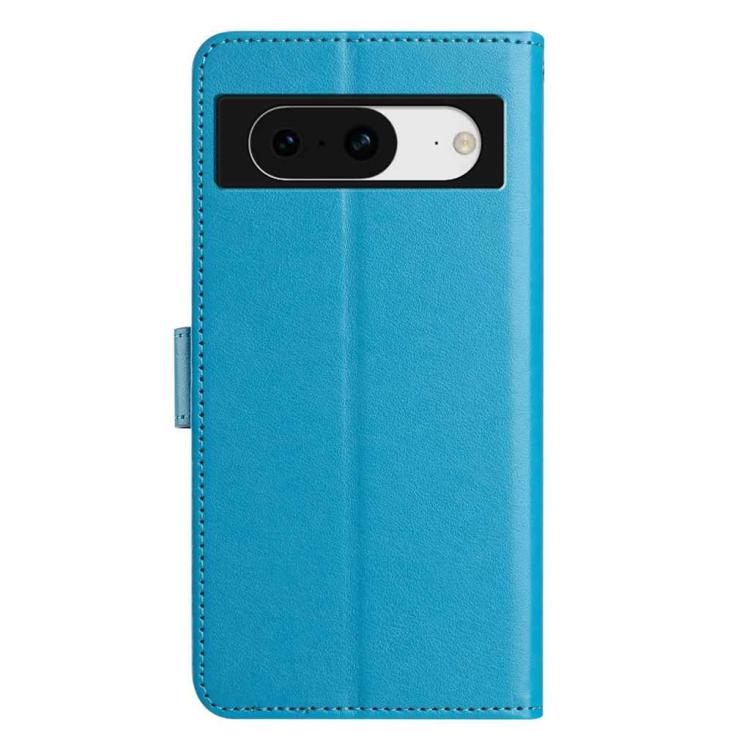 For Google Pixel 8 Lambskin 8-card Slot Leather Phone Case
