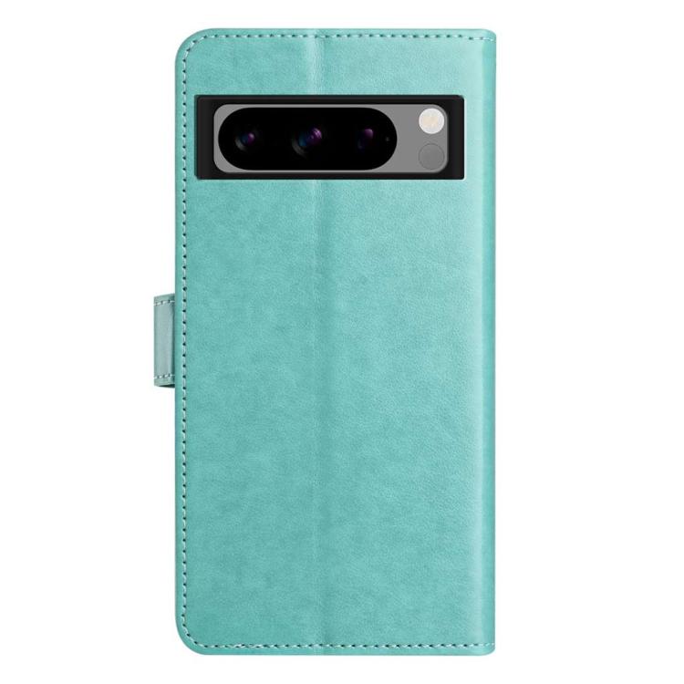 For Google Pixel 8 Pro Lambskin 8-card Slot Leather Phone Case