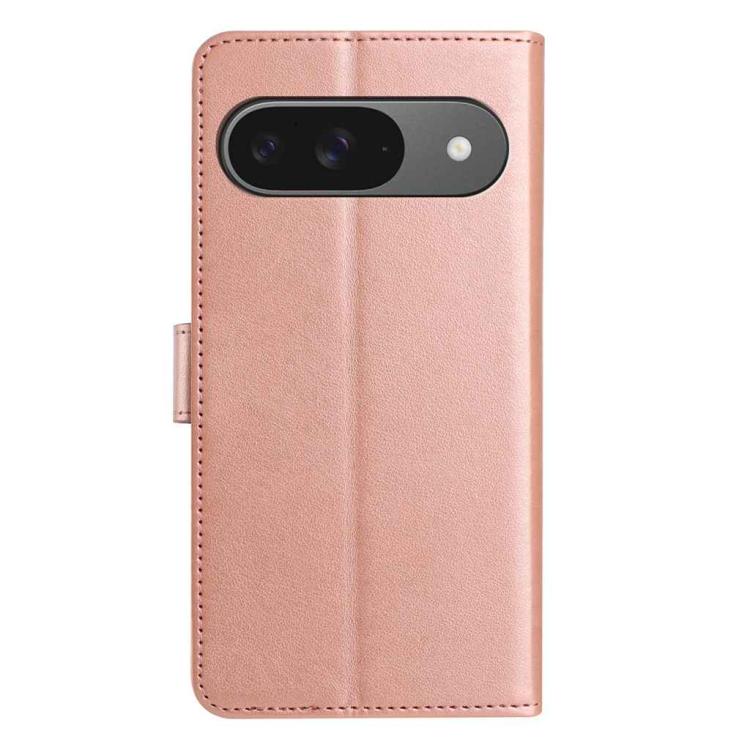 For Google Pixel 9 / 9 Pro Lambskin 8-card Slot Leather Phone Case