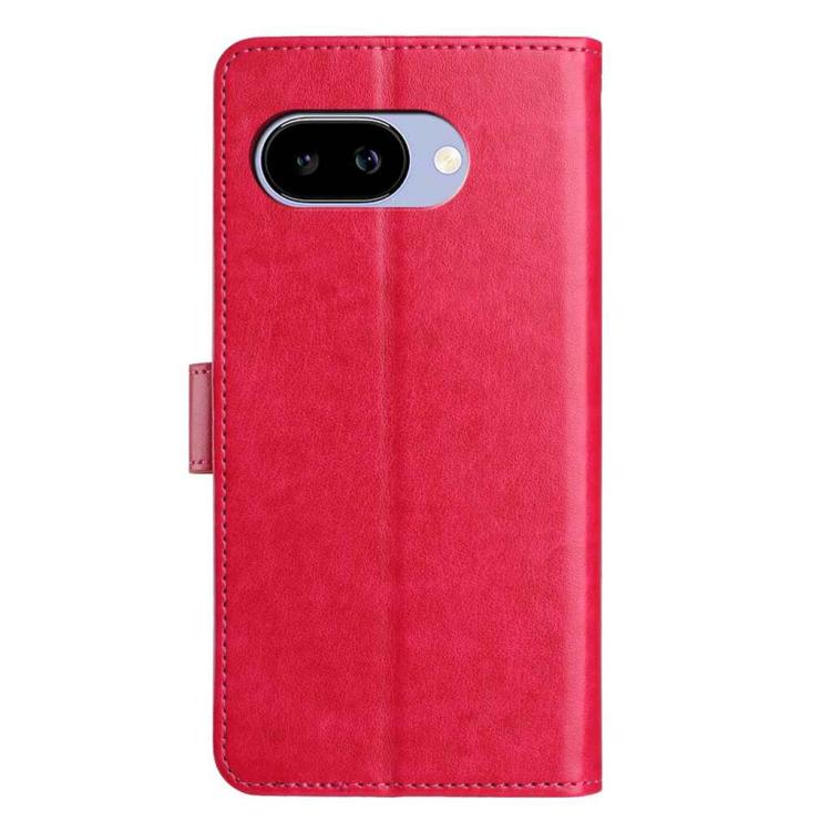 For Google Pixel 9a Lambskin 8-card Slot Leather Phone Case