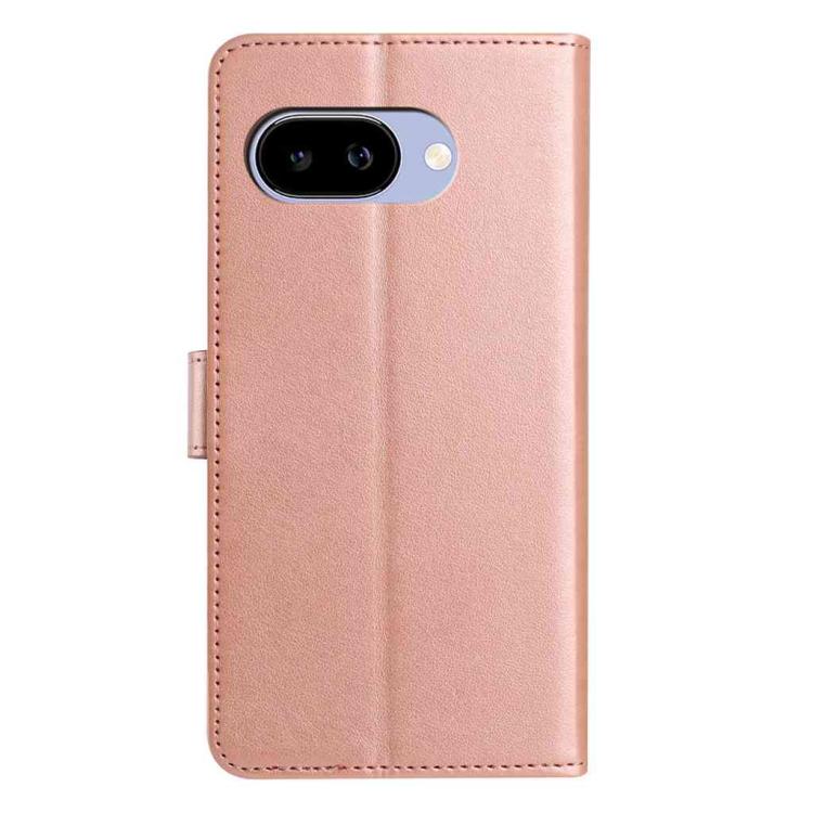 For Google Pixel 9a Lambskin 8-card Slot Leather Phone Case