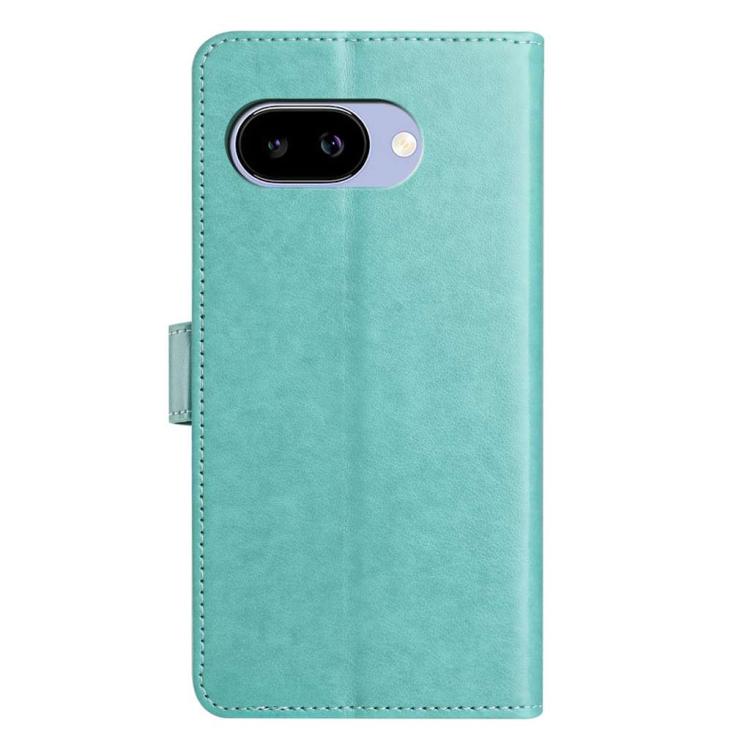 For Google Pixel 9a Lambskin 8-card Slot Leather Phone Case