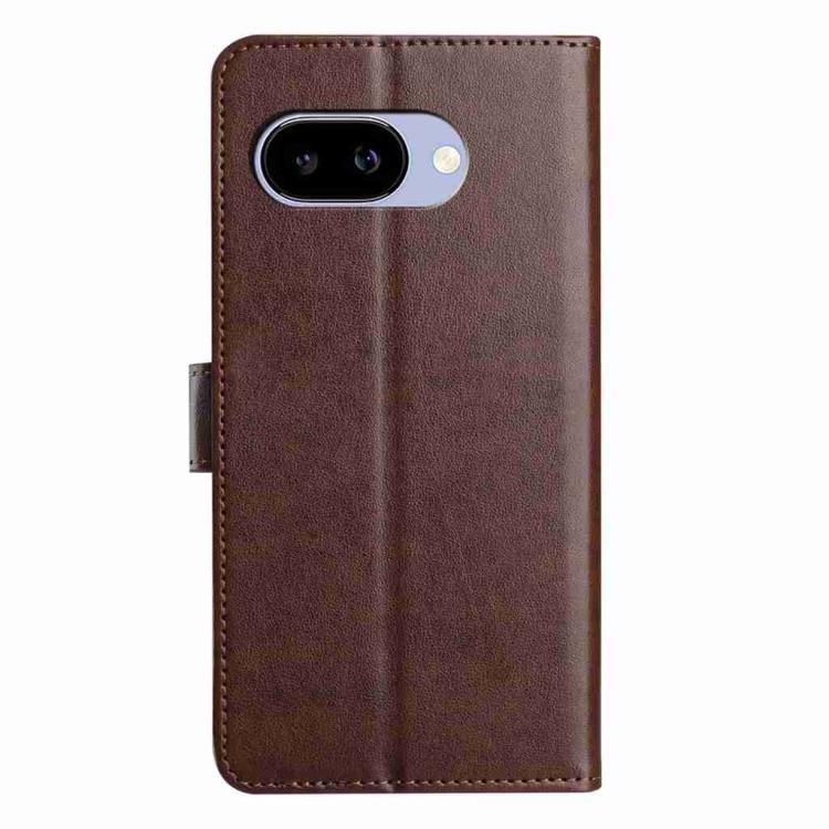 For Google Pixel 9a Lambskin 8-card Slot Leather Phone Case