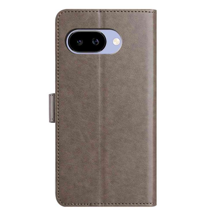 For Google Pixel 9a Lambskin 8-card Slot Leather Phone Case