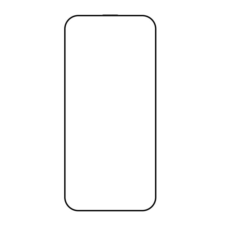 For iPhone 17 Pro Do As You Wish Silk Screen Printed HD Tempered Glass Film - Black