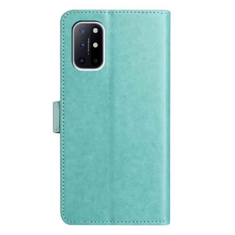 For OnePlus 8T Lambskin 8-card Slot Leather Phone Case