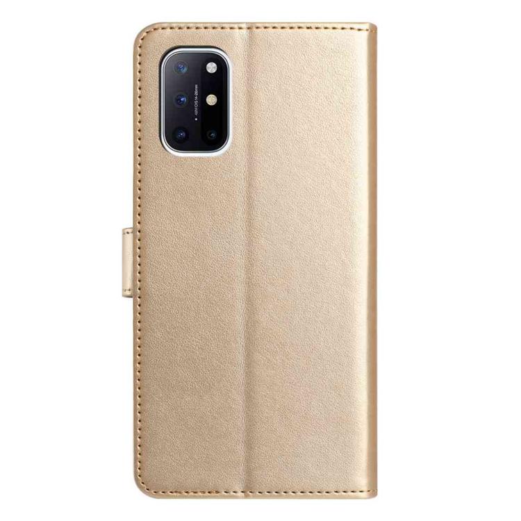 For OnePlus 8T Lambskin 8-card Slot Leather Phone Case