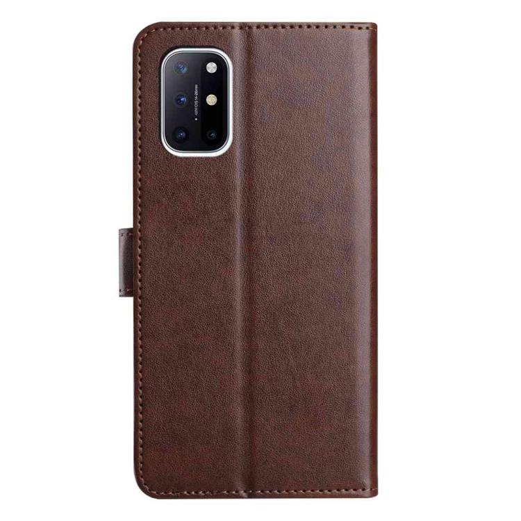 For OnePlus 8T Lambskin 8-card Slot Leather Phone Case