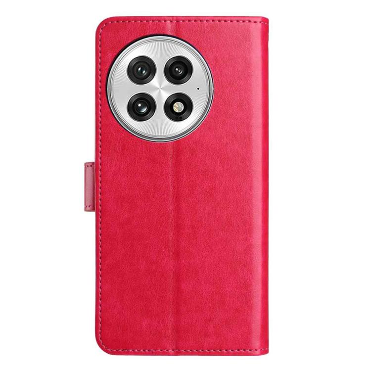 For OnePlus 13 Lambskin 8-card Slot Leather Phone Case