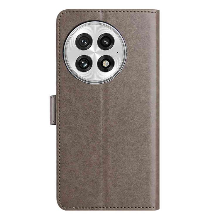 For OnePlus 13 Lambskin 8-card Slot Leather Phone Case