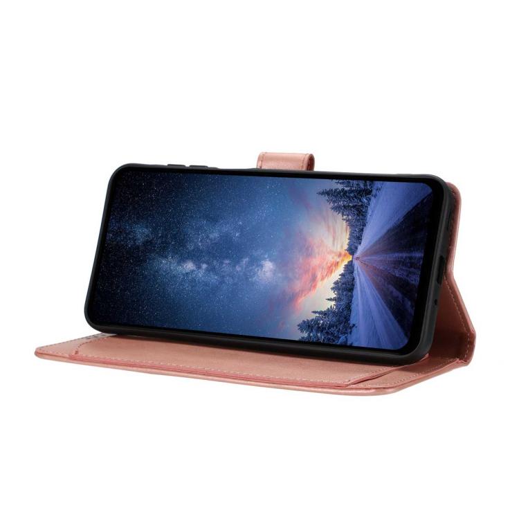 For OnePlus 15 Lambskin 8-card Slot Leather Phone Case