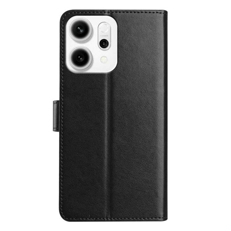 For OPPO Reno14 5G Global Lambskin 8-card Slot Leather Phone Case