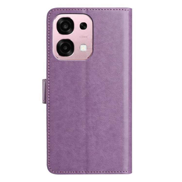 For OPPO A6 Pro 4G / 5G Global Lambskin 8-card Slot Leather Phone Case