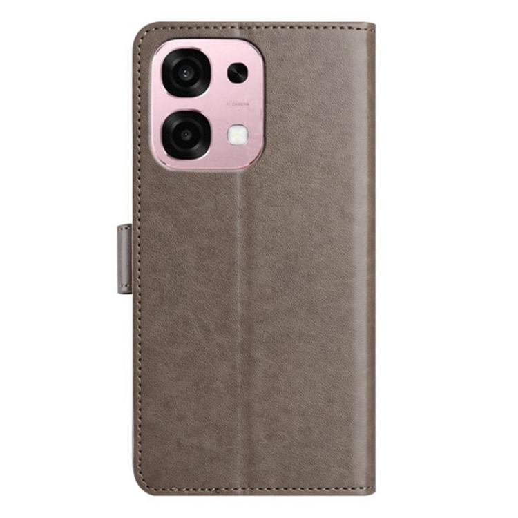 For OPPO A6 Pro 4G / 5G Global Lambskin 8-card Slot Leather Phone Case