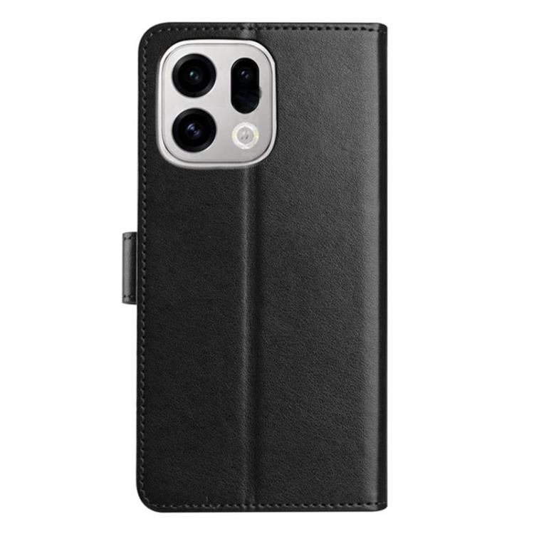 For OPPO Find X9 Pro Lambskin 8-card Slot Leather Phone Case