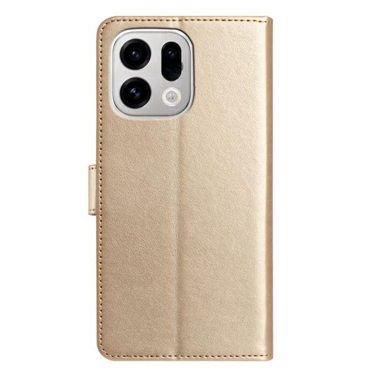 For OPPO Find X9 Pro Lambskin 8-card Slot Leather Phone Case