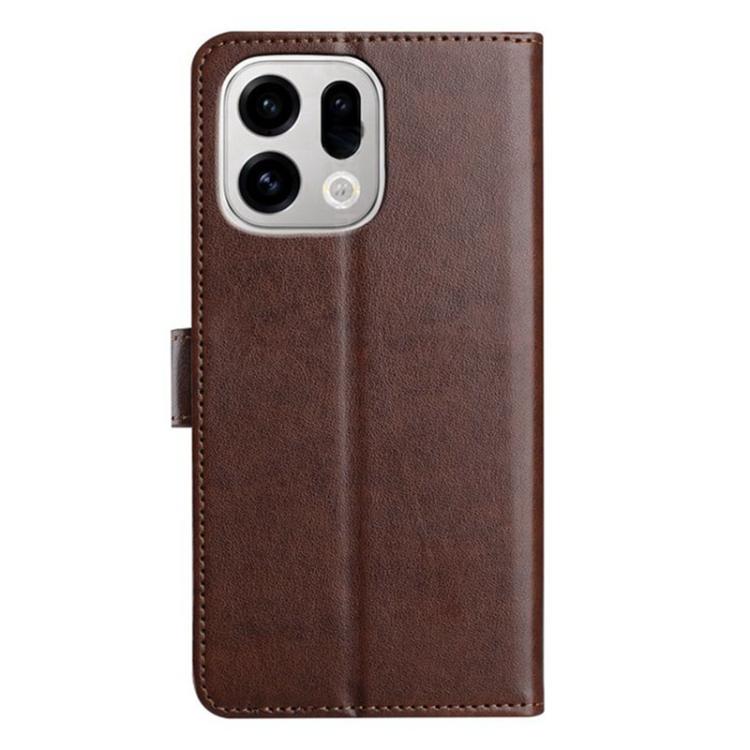 For OPPO Find X9 Pro Lambskin 8-card Slot Leather Phone Case