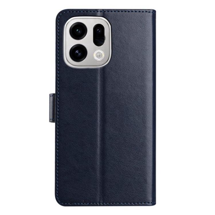 For OPPO Find X9 Pro Lambskin 8-card Slot Leather Phone Case