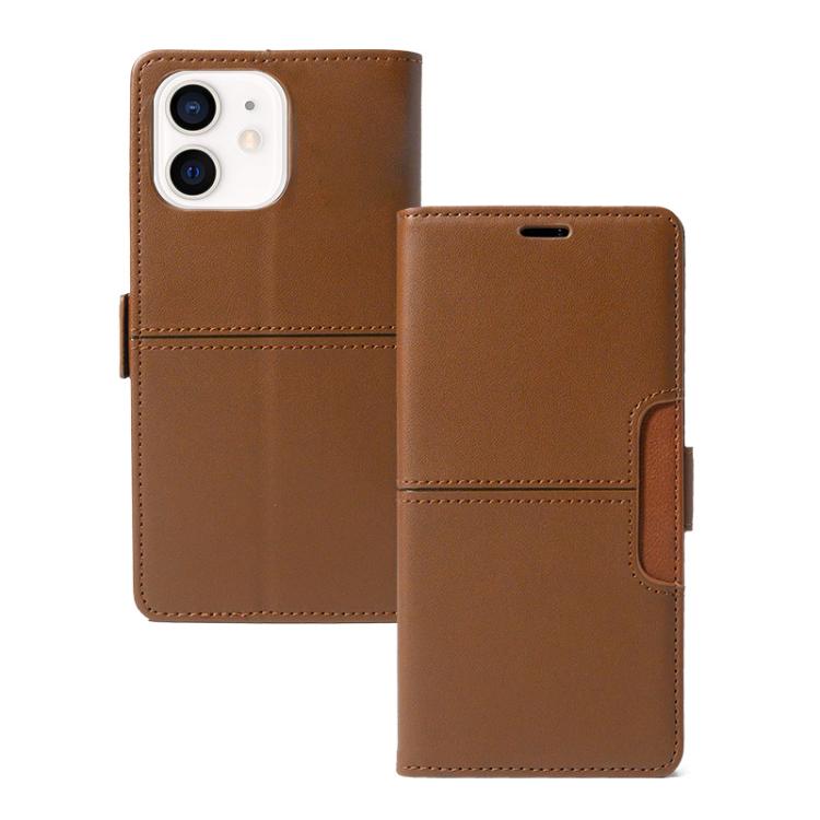 For iPhone 11 Magnetic Buckle Card Slot Leather Phone Case