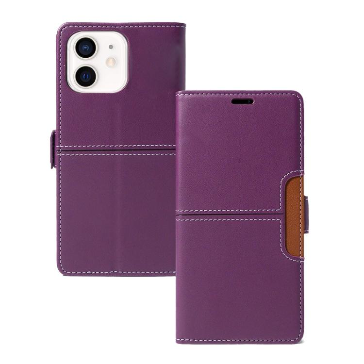 For iPhone 11 Magnetic Buckle Card Slot Leather Phone Case
