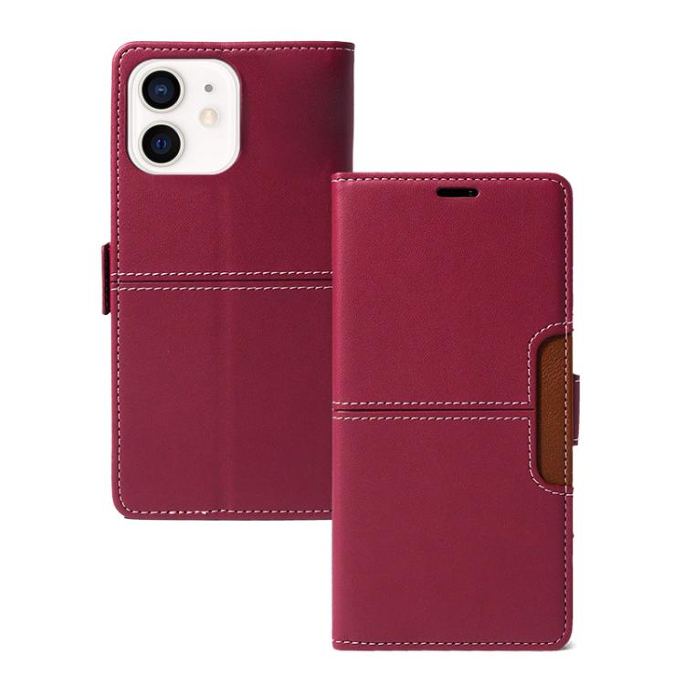 For iPhone 11 Magnetic Buckle Card Slot Leather Phone Case