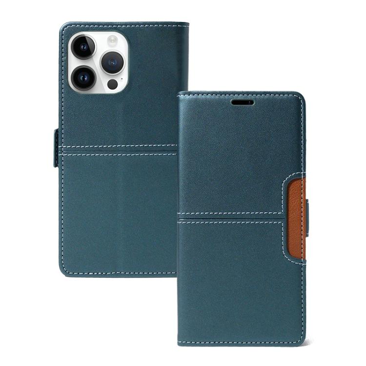 For iPhone 12 Pro / 12 Magnetic Buckle Card Slot Leather Phone Case