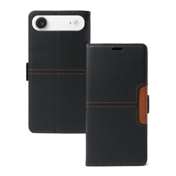 For iPhone Air Magnetic Buckle Card Slot Leather Phone Case