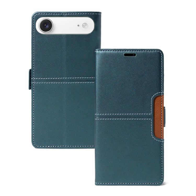 For iPhone Air Magnetic Buckle Card Slot Leather Phone Case