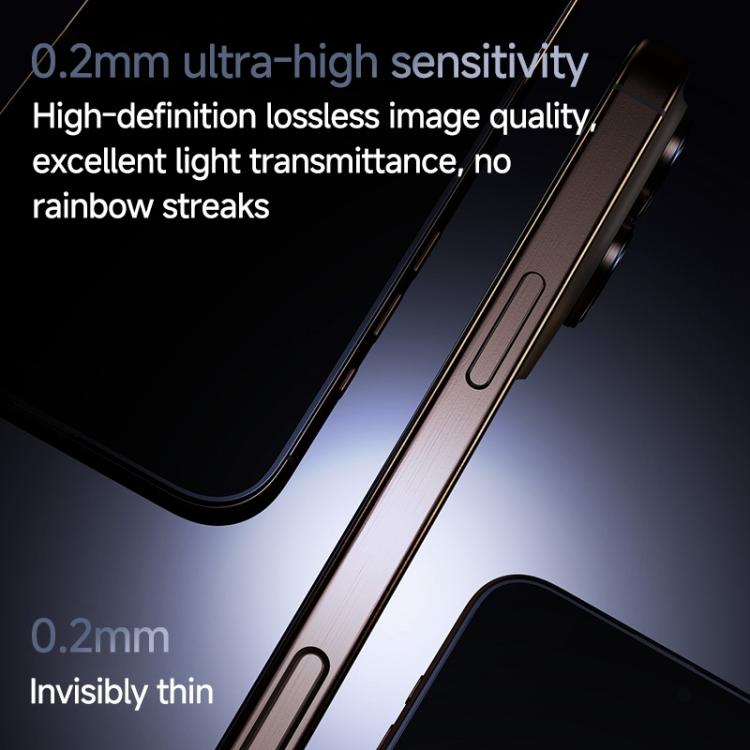 For iPhone 16 Pro Max 2pcs / Pack REMAX Hot Bending 3D Full Glue HD Tempered Glass Film