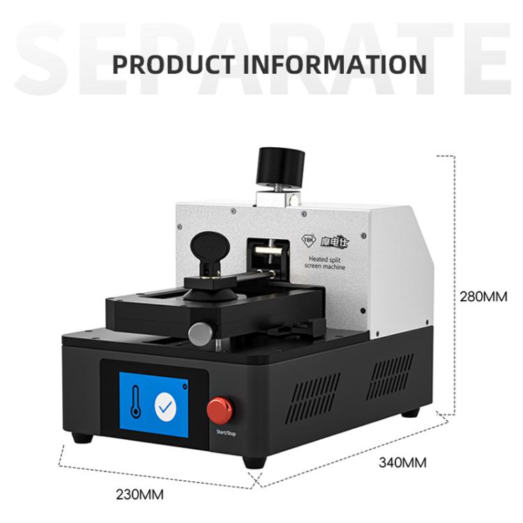 TBK 288H Frame Heating Screen Removal Machine for iPhone, Plug:AU Plug