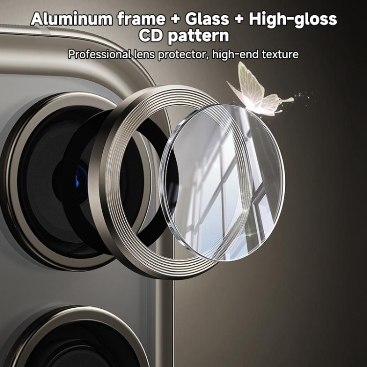 For iPhone 15 Pro / 15 Pro Max REMAX Hawkeye Full Coverage Camera Lens Protector