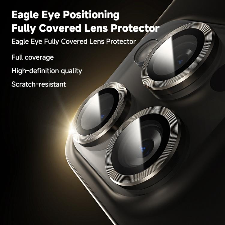 For iPhone 15 / 15 Plus REMAX Hawkeye Full Coverage Camera Lens Protector